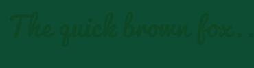 Image with Font Color 0E4725 and Background Color 0C4D33